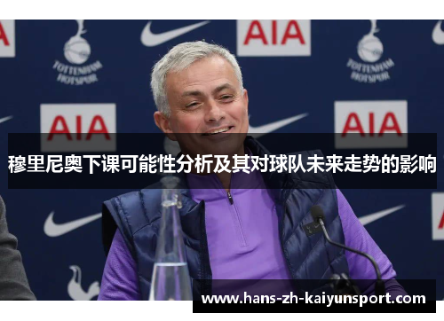 穆里尼奥下课可能性分析及其对球队未来走势的影响