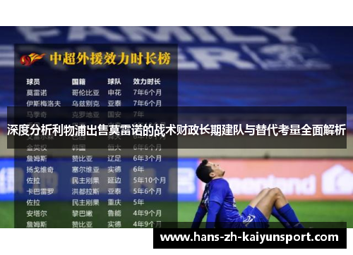 深度分析利物浦出售莫雷诺的战术财政长期建队与替代考量全面解析